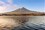 Mt. Fuji at Kawaguchi Lake in Japan.