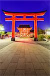 Fushimi Inari Grand Shrine in Kyoto, Japan.