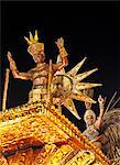 Brazil, State of Rio de Janeiro, City of Rio de Janeiro, Carnival Parade at The Sambadrome Marques de Sapucai.