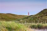 Netherlands, North Holland, Julianadorp. Groote Kaap, Julianadorp lighthouse in the dunes.