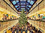 UK, Scotland, Lothian, Edinburgh, Christmas Decorations in the Jenners Department Store.