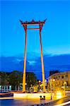 Giant Swing at night Bangkok, Thailand