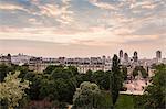 View from Parc des Buttes-Chaumont, Paris, France