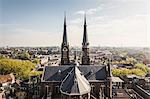 View from New Church, Delft, Netherlands