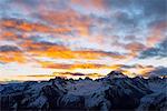 Europe, France, Haute Savoie, Rhone Alps, Chamonix mountain scenery