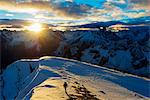 Europe, France, Haute Savoie, Rhone Alps, Chamonix mountain scenery