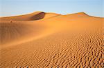 Niger, Agadez, Sahara Desert, Tenere. Scenery in the Tenere desert.