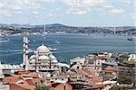 Eminonu New Mosque in Istanbul City, Turkey