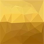 Low polygon style illustration of a light goldenrod abstract geometric background.