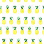 vector illustration of seamless pineapple background