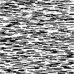 Abstract background with glitch effect, distortion, seamless texture, random horizontal black and white lines for design concepts, posters, banners, web, presentations and prints. Vector illustration.
