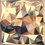 Low polygon style illustration of a bisque gray abstract geometric background.