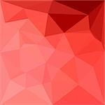 Low polygon style illustration of a medium violet red abstract geometric background.