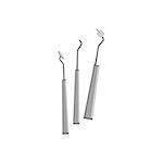 Dentish Operating Metal Tools Simple Design Illustration In Cute Fun Cartoon Style Isolated On White Background
