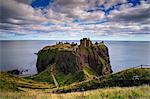 Dunnottar Castle outside of Stonehaven, Aberdeenshire, Scotland, United Kingdom, Europe