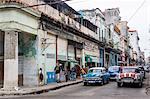 Street scene in Centro Havana, Havana, Cuba, West Indies, Caribbean, Central America