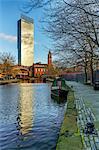 Europe, United Kingdom, England, Lancashire, Manchester, Castlefield Canal Basin