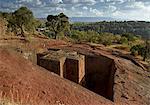 St. George, rock hewn church, Lalibela, Ethiopia, Africa