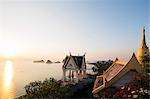 South East Asia, Thailand, Prachuap Kiri Khan, Khao Chong Krajok, Wat Thammikaram Worawihan