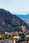 Turkey, Central Anatolia, Amasya, Sultan Beyazit II Camii mosque and Tombs of the Pontic Kings