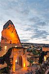 Turkey, Central Anatolia, Cappadocia, Goreme, Cappadocia Cave Suites boutique hotel, Unesco World Heritage site