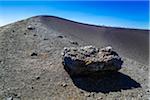 Rock on Slope of Mount Etna, Sicily, Italy