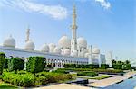 Sheikh Zayed Grand Mosque, Abu Dhabi, United Arab Emirates, Middle East