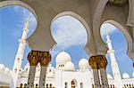 Sheikh Zayed Grand Mosque, Abu Dhabi, United Arab Emirates, Middle East