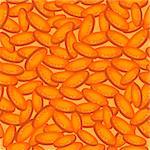 orange carrot seamless with orange slices rasterized copy