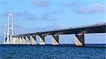 great belt bridge on a bright summer day