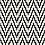 Vector Seamless Black and White ZigZag Jagged Lines Geometric Pattern. Abstract Geometric Background Design