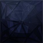 Abstract low poly geometric background with triangles, vector illustration