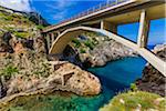 The Ciolo Bridge at Gagliano del Capo in Puglia, Italy