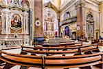 Interior of Basilica di San Martino, Martina Franca, Puglia, Italy