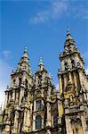 Santiago Cathedral, UNESCO World Heritage Site, Santiago de Compostela, Galicia, Spain, Europe