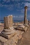 Justinian's Basilica, Roman archaeological site of Sabratha, UNESCO World Heritage Site, Libya, North Africa, Africa