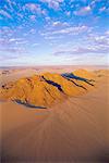 Aerial view over Namib, Namibia