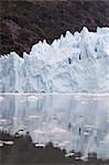 Garibaldi Glacier, Darwin National Park, Tierra del Fuego, Patagonia, Chile, South America