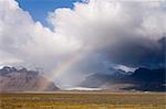 Vatnajokull glacier, Skaftafell National Park, South coast, Iceland, Polar Regions