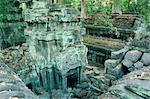 Ta Prohm temple, Angkor, UNESCO World Heritage Site, Siem Reap, Cambodia, Indochina, Southeast Asia, Asia