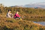 Couple at lake