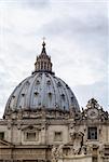 St. Peter Basilica is a church in the Renaissance style located in the Vatican City. Dome