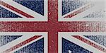 Distressed Flag Of The United Kingdom. EPS10 vector.