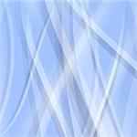 Abstract Blue Wave Background. Line Blue Wave Pattern.