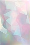 Abstract vector triangle background in blue and pink