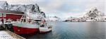 Fishing boats, Lofoten, Norway