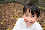 Portrait of smiling boy, Karlskrona, Blekinge, Sweden