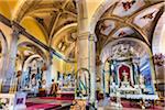 Interior of Church of St Euphemia, Rovinj, Istria, Croatia