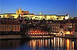 Czech Republic, Historic Centre of Prague, UNESCO World Heritage Site, Prague, Prague Castle and Charles Bridge