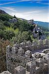 Castle of the Moors in Sintra Municipality, Portugal